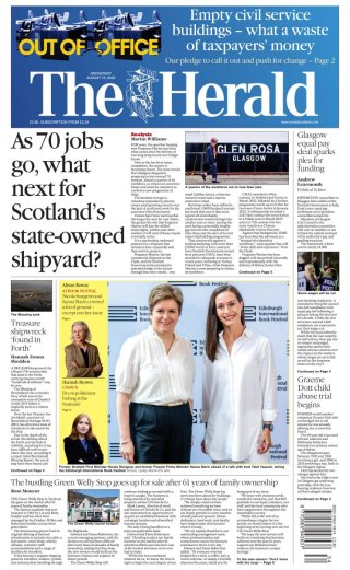 The Herald Scotland — 19 Aug 2026 • 02:31