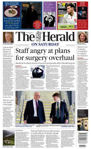 The Herald Scotland frontpage thumbnail