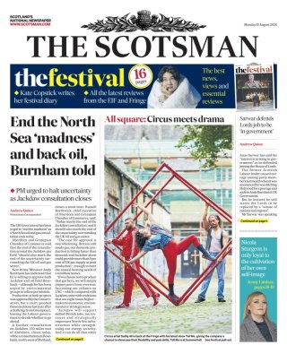 The Scotsman frontpage thumbnail