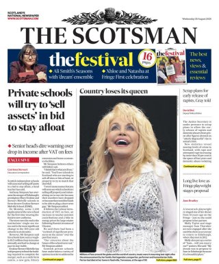 The Scotsman frontpage thumbnail