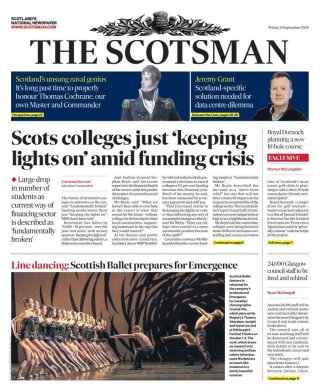 The Scotsman — 25 Sep 2026 • 01:50