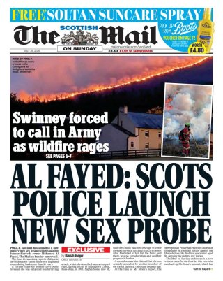 Scottish Daily Mail — 26 Jul 2026 • 03:31