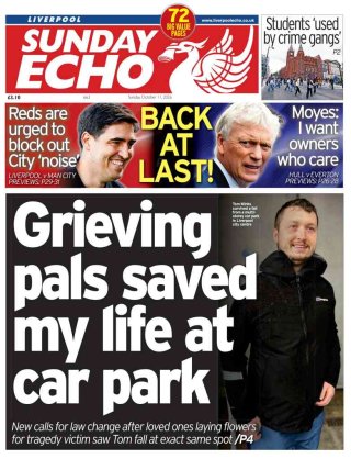 Liverpool Echo frontpage thumbnail
