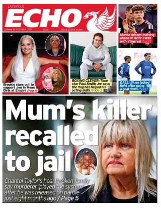 Liverpool Echo frontpage thumbnail