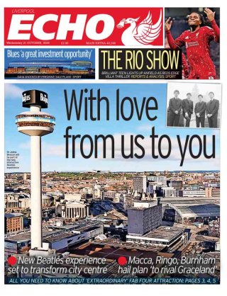 Liverpool Echo frontpage thumbnail