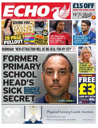 Liverpool Echo frontpage thumbnail