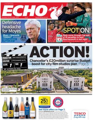 Liverpool Echo frontpage thumbnail