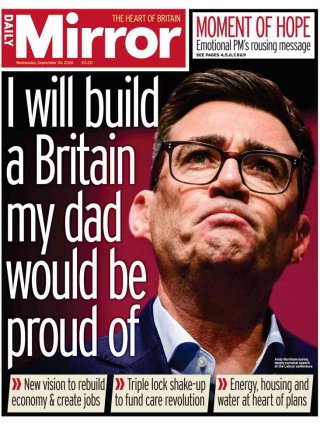 Daily Mirror — 30 Sep 2026 • 00:20