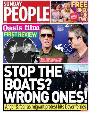 Sunday People frontpage thumbnail