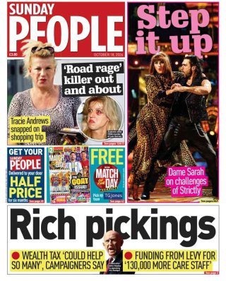 Sunday People frontpage thumbnail