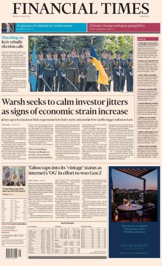 The Financial Times — 24 Aug 2026 • 00:01