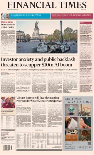 The Financial Times — 19 Oct 2026 • 00:01