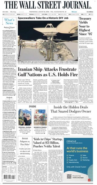 Wall Street Journal — 19 Aug 2026 • 07:11