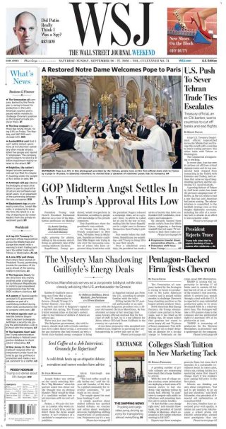Wall Street Journal — 26 Sep 2026 • 08:20