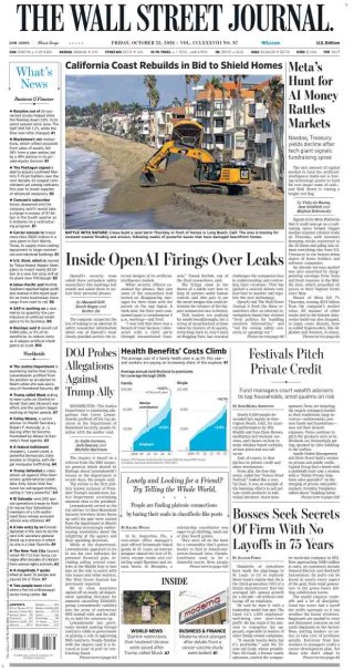 Wall Street Journal — 23 Oct 2026 • 07:41