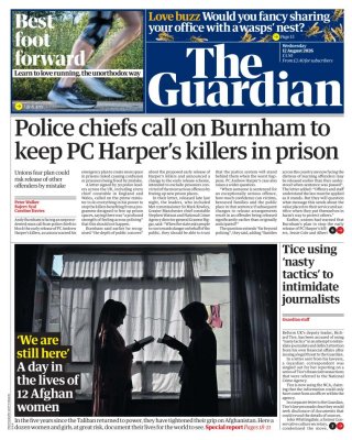 The Guardian frontpage thumbnail