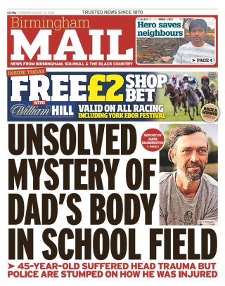 Birmingham Mail frontpage thumbnail