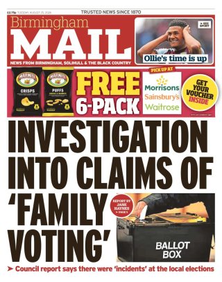 Birmingham Mail — 25 Aug 2026 • 15:10
