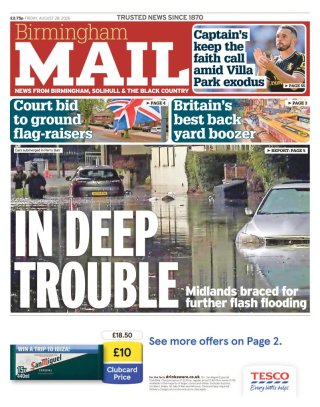 Birmingham Mail frontpage thumbnail
