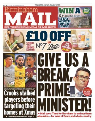 Birmingham Mail — 29 Sep 2026 • 14:20