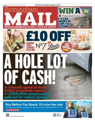 Birmingham Mail — 30 Sep 2026 • 14:51