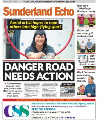 Sunderland Echo frontpage thumbnail