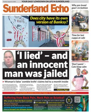 Sunderland Echo — 25 Aug 2026 • 10:31