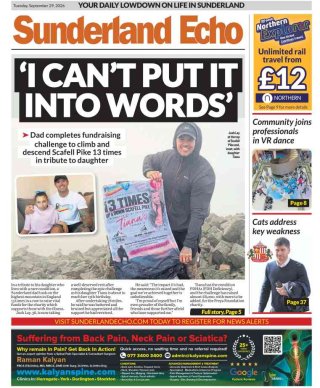 Sunderland Echo — 29 Sep 2026 • 11:02