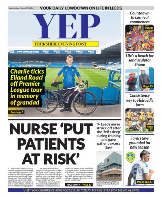Yorkshire Evening Post — 19 Aug 2026 • 00:10
