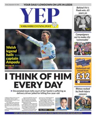 Yorkshire Evening Post — 25 Sep 2026 • 00:31