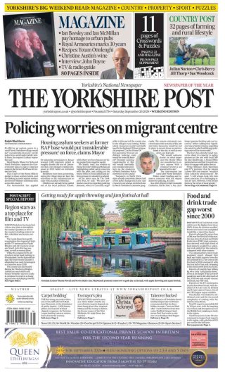 Yorkshire Post — 26 Sep 2026 • 00:50