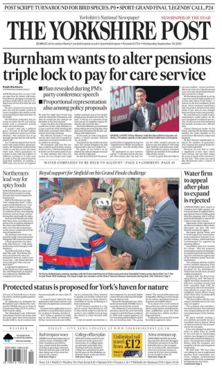 Yorkshire Post — 30 Sep 2026 • 00:01