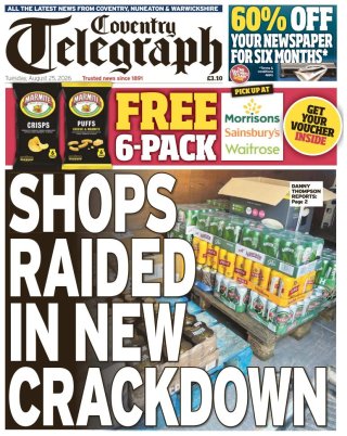 Coventry Telegraph — 25 Aug 2026 • 03:40