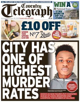 Coventry Telegraph — 28 Sep 2026 • 03:31