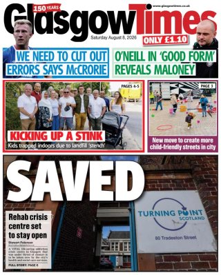 Glasgow Times frontpage thumbnail