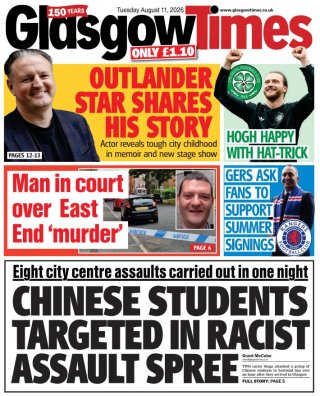 Glasgow Times frontpage thumbnail