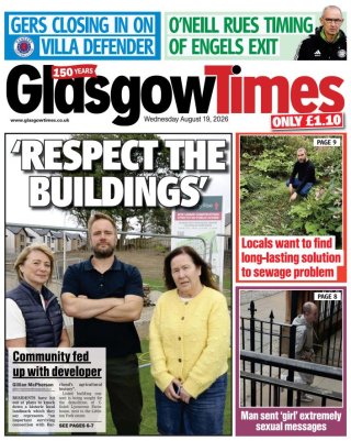 Glasgow Times frontpage thumbnail