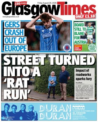 Glasgow Times frontpage thumbnail