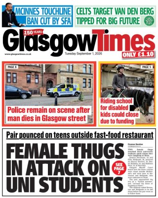 Glasgow Times frontpage thumbnail