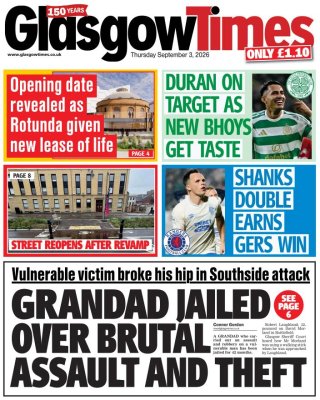 Glasgow Times frontpage thumbnail
