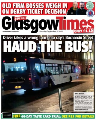 Glasgow Times frontpage thumbnail