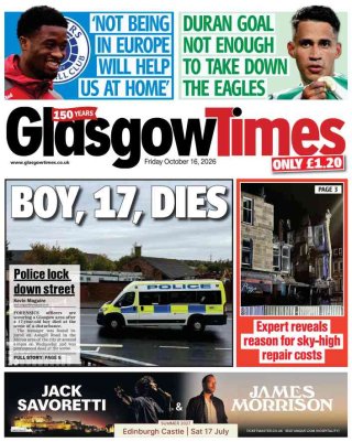 Glasgow Times — 16 Oct 2026 • 15:02