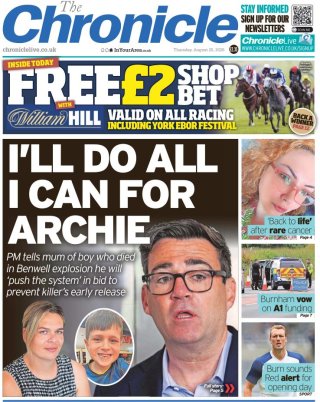 The Chronicle frontpage thumbnail