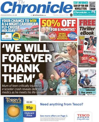 The Chronicle frontpage thumbnail