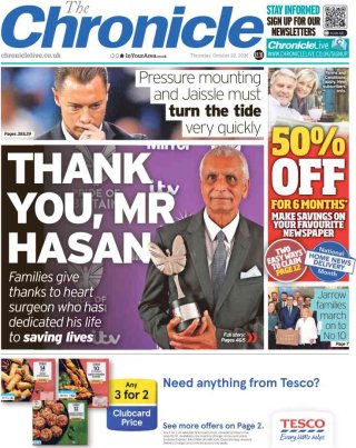 The Chronicle — 22 Oct 2026 • 09:21