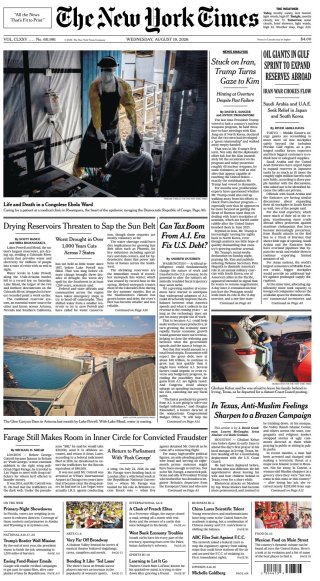 The New York Times — 19 Aug 2026 • 03:40
