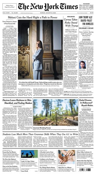 The New York Times — 23 Aug 2026 • 04:20