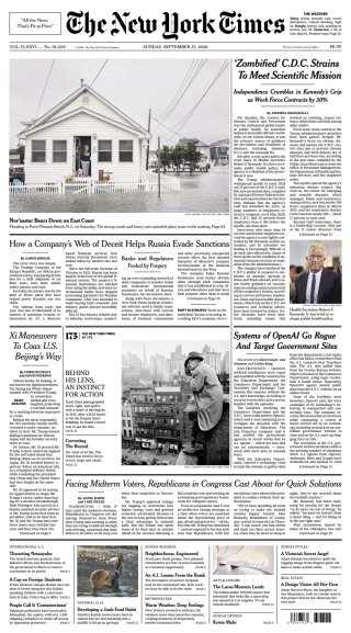 The New York Times — 27 Sep 2026 • 04:31