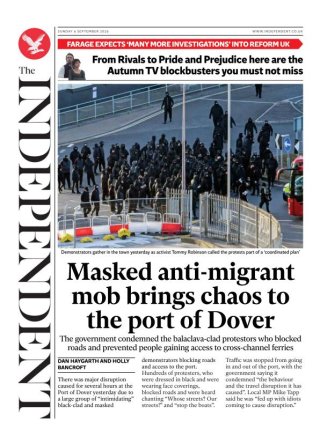 The Independent frontpage thumbnail