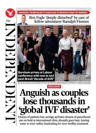 The Independent — 27 Sep 2026 • 04:40